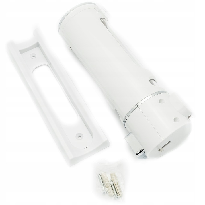 Dozownik ścienny 400ml na mydło, płyn, szampon biały DOZ-02