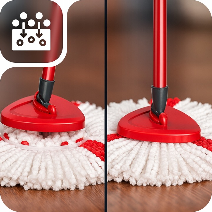 12x WKŁAD DO MOPA OBROTOWEGO MOP ZAMIENNIK VILEDA TURBO WKŁAD MEGA