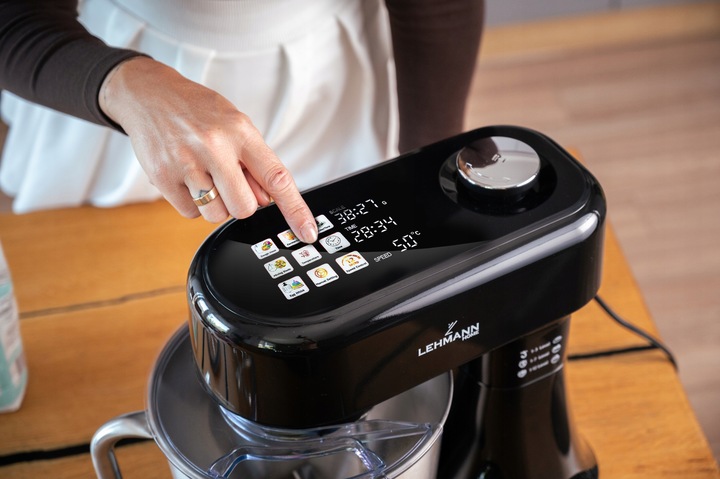 ROBOT PLANETARNY KUCHENNY MIKSER Z WAGĄ PODGRZEWANA MISA DO 45C PANEL