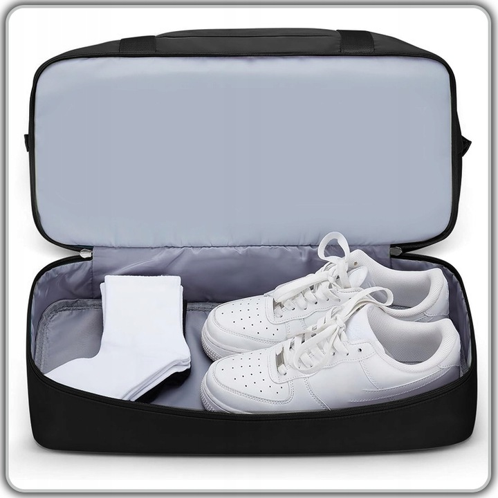 DAMSKA MĘSKA TORBA PODRÓŻNA SPORTOWA BAGAŻ DO JOGI NA SIŁOWNIĘ NA