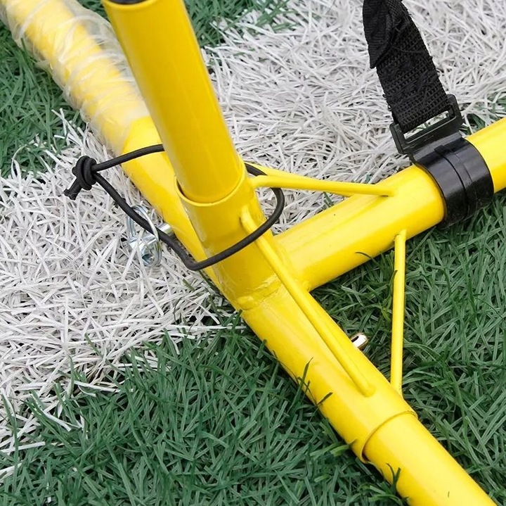Rebounder trenażer piłkarski dwustronny bramka rama treningowa 220x110