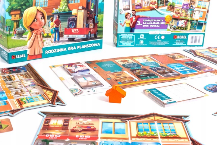 Gra planszowa Rebel Domek
