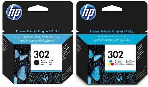 Druk HP 302 czarny F6U66AE