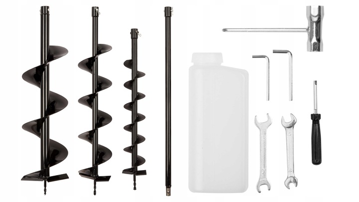 WIERTNICA GLEBOWA ŚWIDER SPALINOWY DO ZIEMI GLEBY 3 WIERTŁA PRZEDŁUŻKA OLEJ