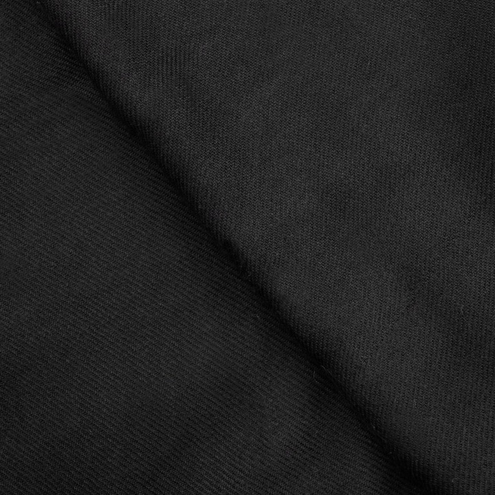 Elegancka chusta Black Simplicity - modna, uniwersalna, klasyk Czarny