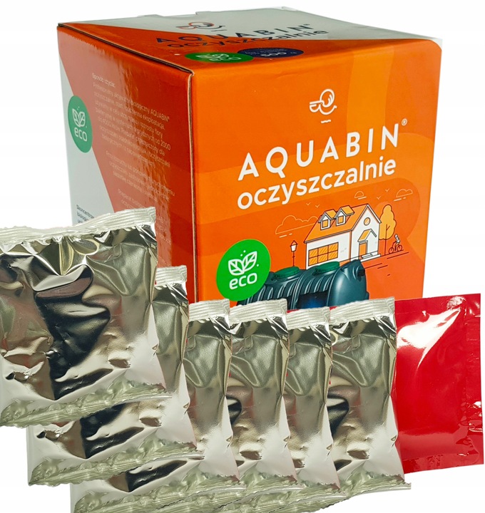 Preparat Bakterie do Szamba Oczyszczalni Aktywator Aquabin 0,5 kg