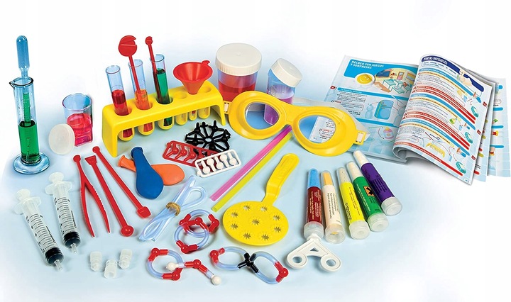 CLEMENTONI LABORATORIUM CHEMICZNE 150 doświadczeń dla dzieci +8 lat