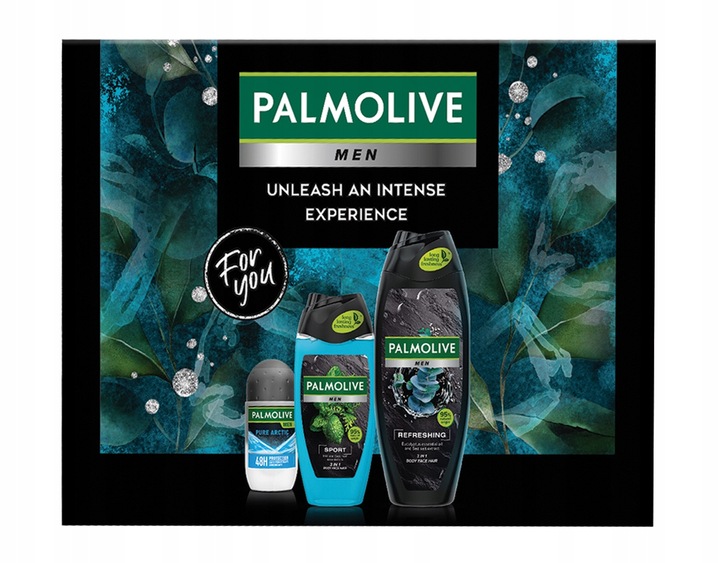Palmolive Men Refreshing zestaw świąteczny z kosmetyczką