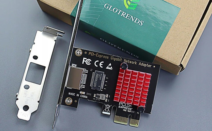 GLOTRENDS LE8111H Gigabitowa karta sieciowa PCIe Ethernet LAN