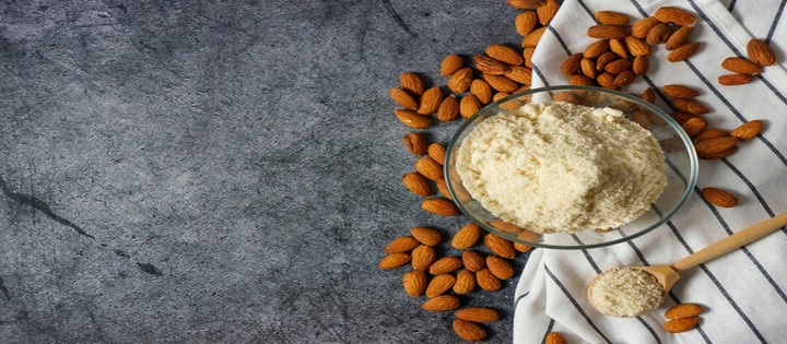 MĄKA MIGDAŁOWA 1kg MIGDAŁY mielone 1kg keto naturalna mączka wysoka jakość