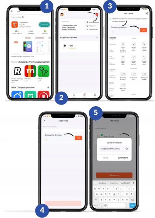 CZUJNIK TEMPERATURY I WILGOTNOŚCI TERMO-HIGRO TUYA SMART LIFE WIFI