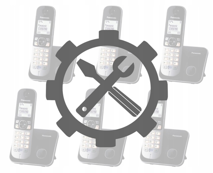PANASONIC KX TGC 212 210 TELEFON DECT 6 SŁUCHAWEK