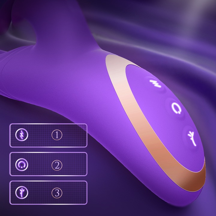 Trzepoczący wibrator Dildo dla kobiet 12 wibracji