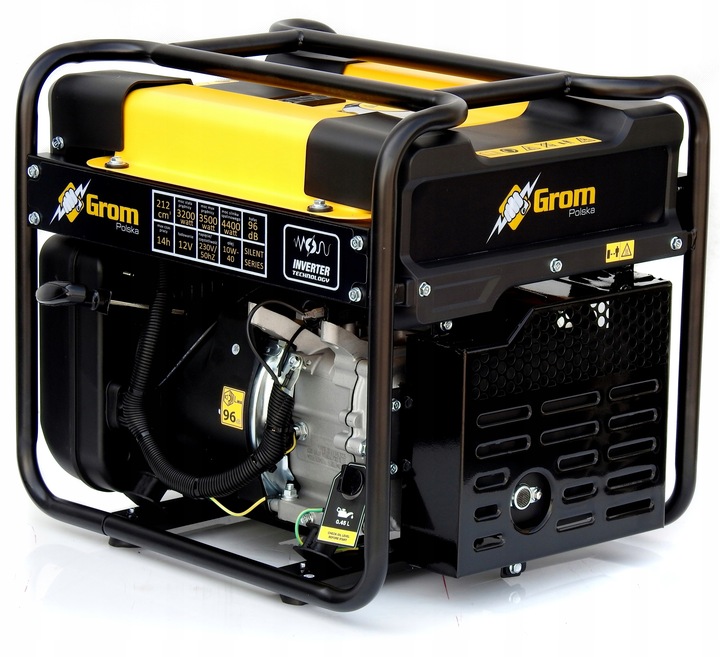 AGREGAT PRĄDOTWÓRCZY inwerterowy inwertorowy 4,4kW MIEDZIANY STOJAN