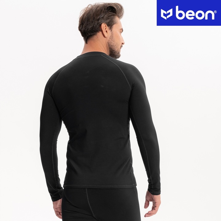 KOSZULKA TERMOAKTYWNA MĘSKA TERMICZNA DŁUGI RĘKAW BLUZKA SZYBKOSCHNĄCA M