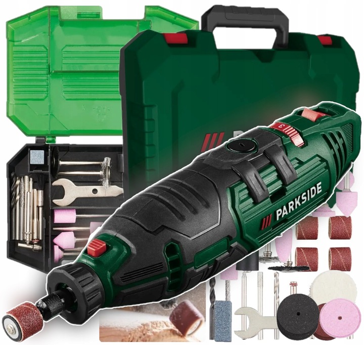 PARKSIDE Wiertarkoszlifierka precyzyjna PFBS 160 D3, 160 W + WALIZKA