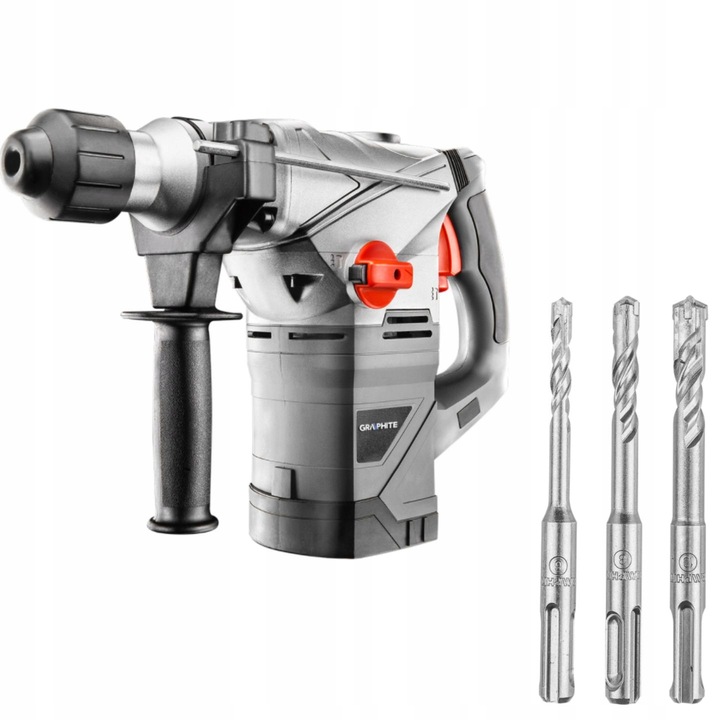 MŁOT UDAROWY SDS+ 1500W 4,5J WALIZKA + WIERTŁA