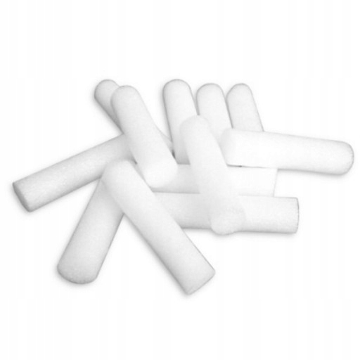 1000x Separator Do Paznokci Wałeczek Wałek Bawełniany Wata Celuloza 8mm