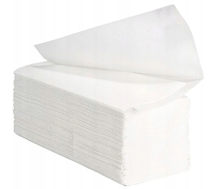 Ręcznik Papierowy ZZ Bio BIAŁY 25g GRUBY CELULOZA 1w 21X23 4000SZT