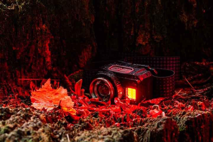 LATARKA CZOŁOWA LED CZOŁÓWKA AKUMULATOROWA MOCNA ZOOM USB C 500lm PRO VAYOX