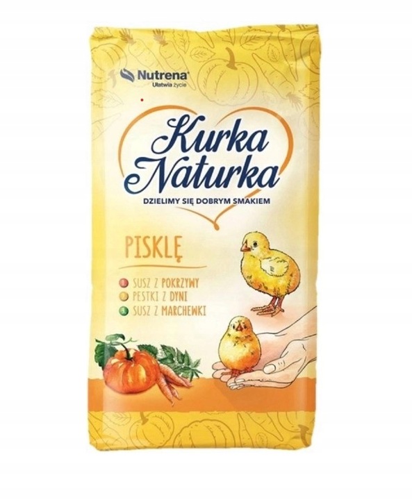 Karma dla kur Kurka Naturka Nutrena Pisklę 25 kg