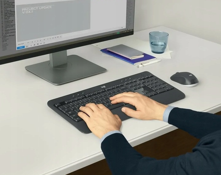 KLAWIATURA I MYSZ BEZPRZEWODOWA LOGITECH MK540