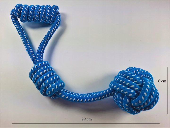 Zestaw zabawek dla psa 10szt. Gryzak Piłka Szarpak