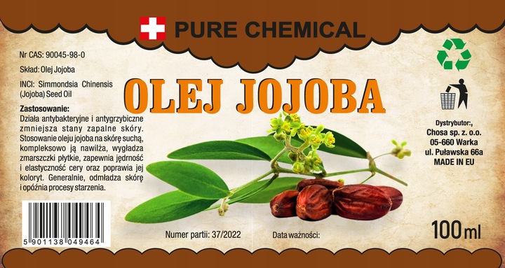 OLEJ JOJOBA 100ml