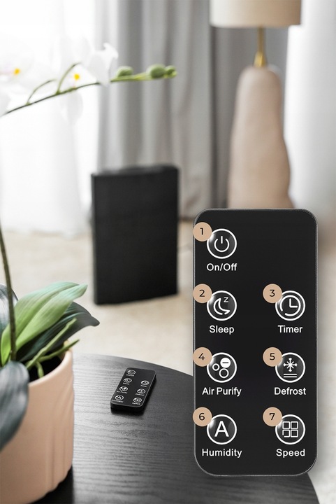 DUŻY OSUSZACZ POWIETRZA POCHŁANIACZ WILGOCI OCZYSZCZACZ XXL CICHY +