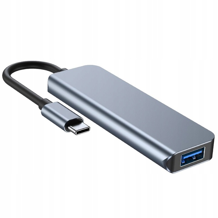 ROZDZIELACZ HUB ADAPTER USB 3.0 USB-C TYPE-C DO MACBOOK M1 M2 M3 / PC