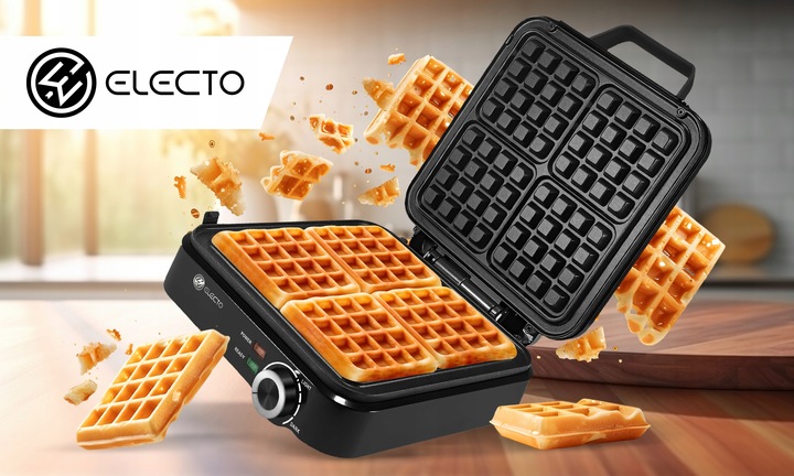 GOFROWNICA 4 GOFRY REGULACJA TEMPERATURY MOCNA NIEPRZYWIERAJĄCE PŁYTY