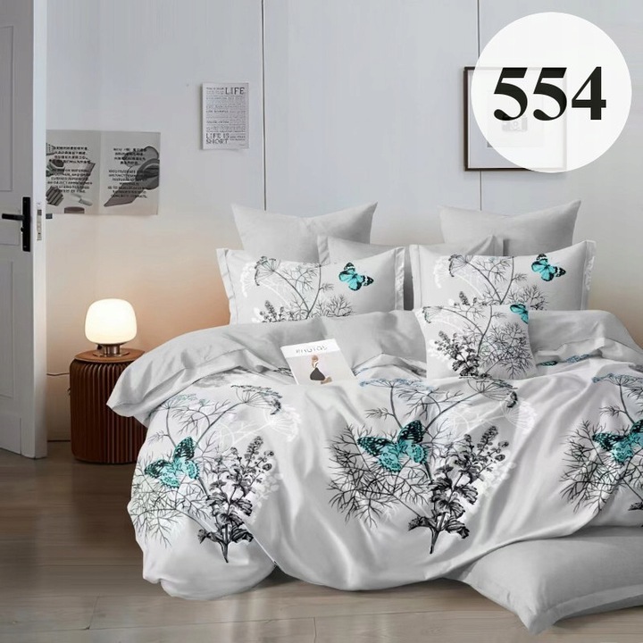 Komplet Pościeli 200x220 + 2Poszewki 70x80 Dwustronna Na Prezent Nowe Wzory