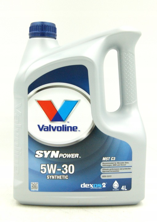 Valvoline SYNPOWER MST C3 5W30 4L