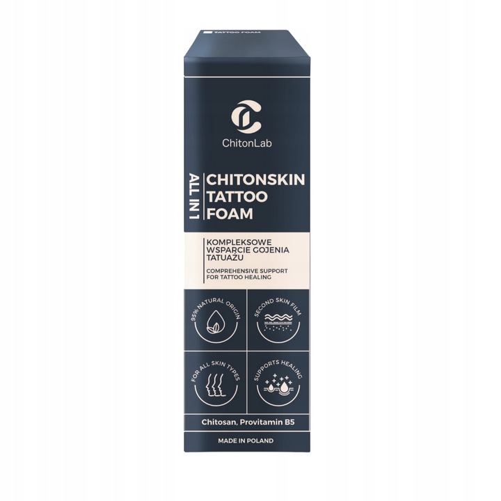 CHITONSKIN | TATTOO FOAM | 40 ml | Pianka ochronna | Do tatuażu |