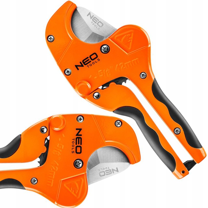 NEO NOŻYCE OBCINAK SZCZYPCE DO PESZLI RUR Z TWORZYW PCV PP PE 225mm 0-42 mm