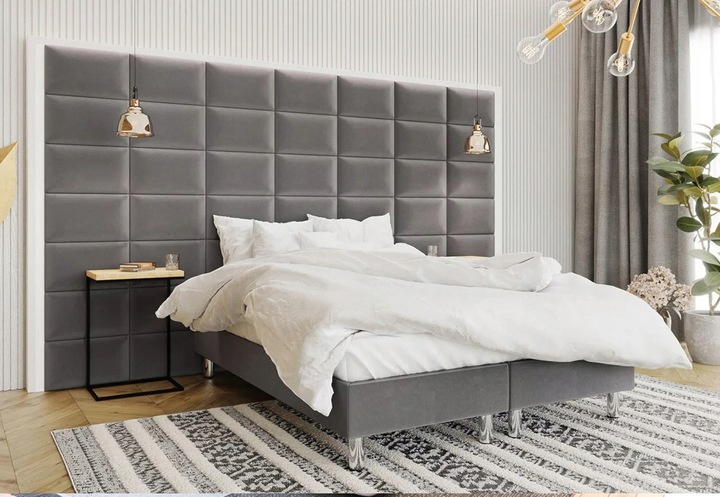 60x40 PANELE ŚCIENNE TAPICEROWANE WEZGŁOWIE panel tapicerowany tkanina