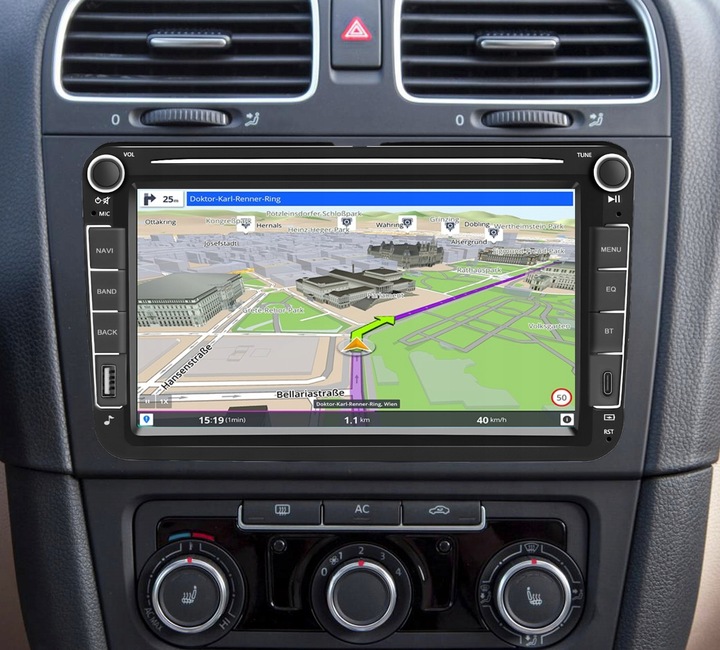 RADIO ANDROID 2DIN 4+64 GB 8 CALI VW PASSAT B6 B7 GOLF 5 V 6 VI SKODA