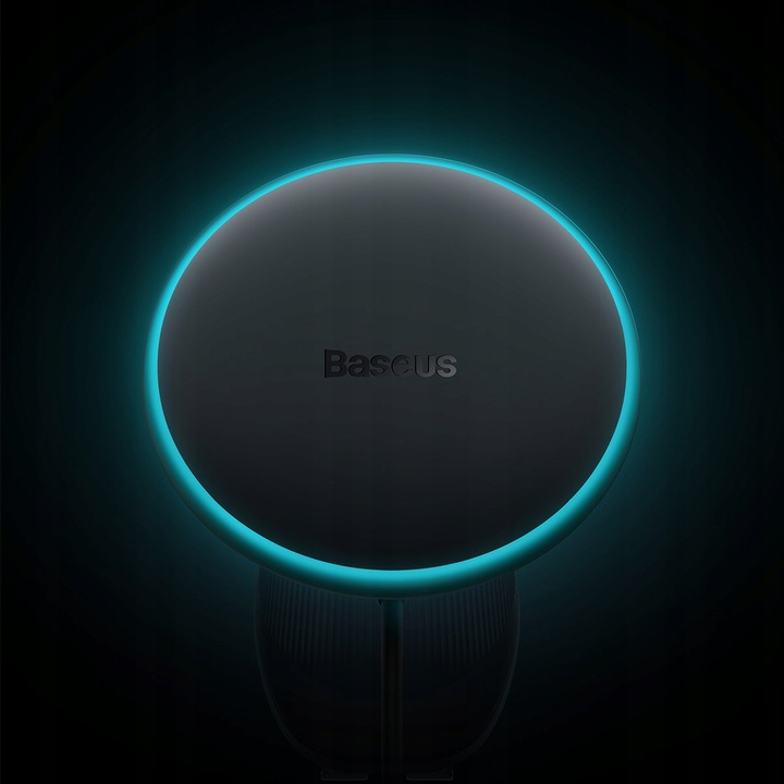 BASEUS MAGNETYCZNY UCHWYT SAMOCHODOWY Z ŁADOWARKĄ MAGSAFE DO IPHONE 15W