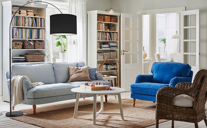 Lampa Podłogowa Łukowa 3000K Regulowana wysokość Czarny klosz E27 9W