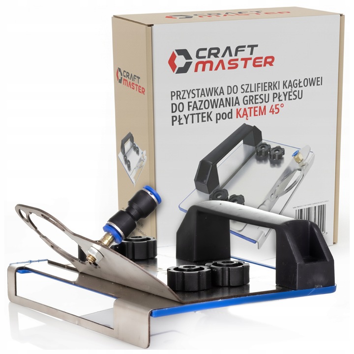 PRZYSTAWKA DO SZLIFIERKI KĄTOWEJ DO FAZOWANIA CIĘCIA GRESU PŁYTEK