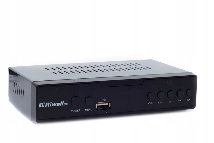 TUNER DEKODER DVB-T2 HEVC TV NAZIEMNEJ H.265 USB HDMI PILOT RIWALL
