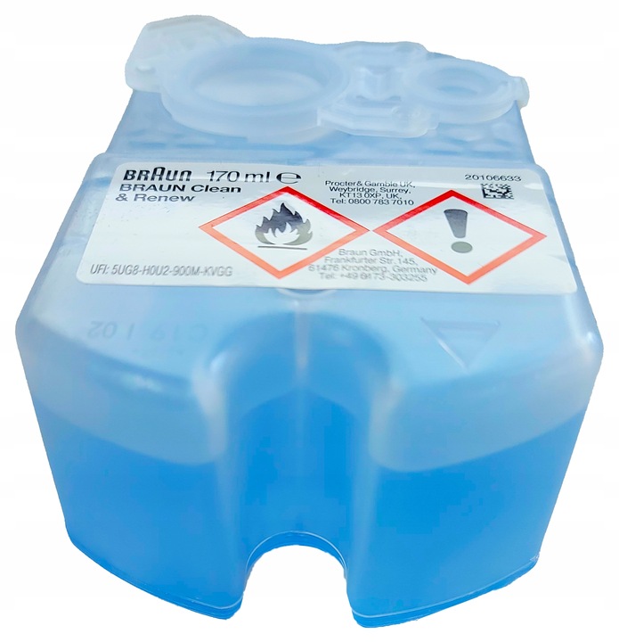 Braun CCR Clean & Renew Lemon Wkład Płyn do czyszczenia Golarek 3 szt