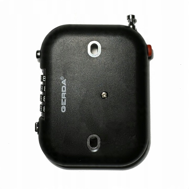 Zapięcie rowerowe zwijane GERDA MINI COMBO FLEX 900 Czarny Uniwersalny
