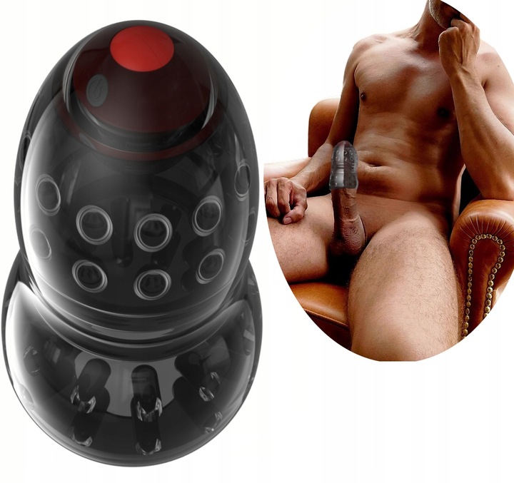 MĘSKI MASTURBATOR ORGAZMOWY MASAŻ ŻOŁĘDZIA