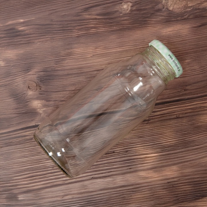 10x BUTELKA NA SOK KUBUŚ SOCZEK 330ml + ZAKRĘTKA BUTELKI SZKLANE NA SYROP