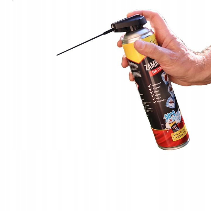 ZAMRAŻACZ na owady zwalcza larwy jaja pluskwy pająki karaluchy XXL