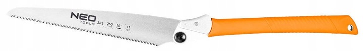 PIŁA JAPOŚNKA DO CIĘĆIA DOKŁADNEGO SKŁADANA 11 TPI 250 mm NEO TOOLS 44-611