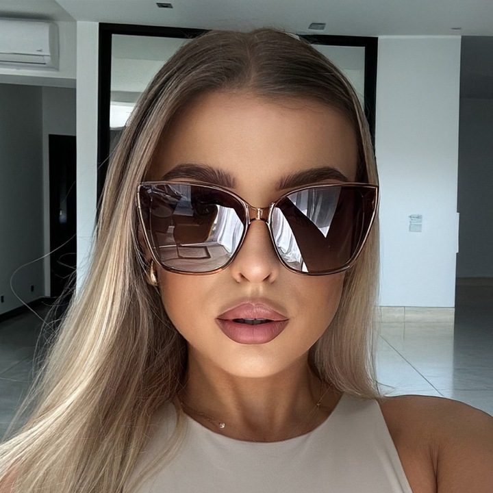 Okulary przeciwsłoneczne damskie polaryzacja uv400 oryginalne PolarZONE CE