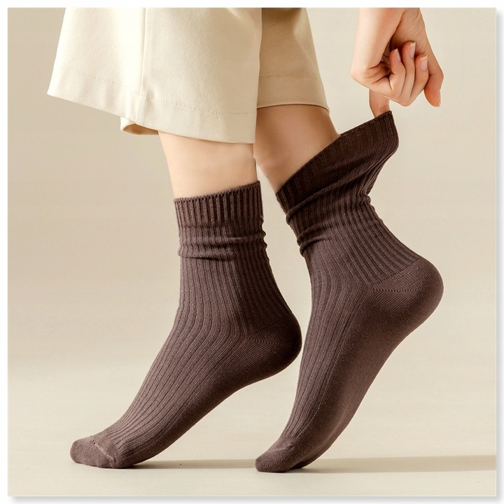 5x DAMSKIE BAWEŁNIANE SKARPETY BEZUCISKOWE JAKOŚĆ
