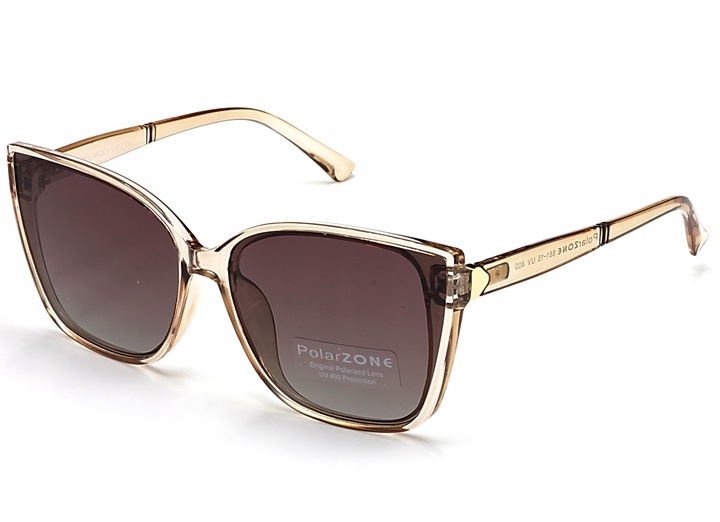Okulary przeciwsłoneczne damskie polaryzacja uv400 oryginalne PolarZONE CE